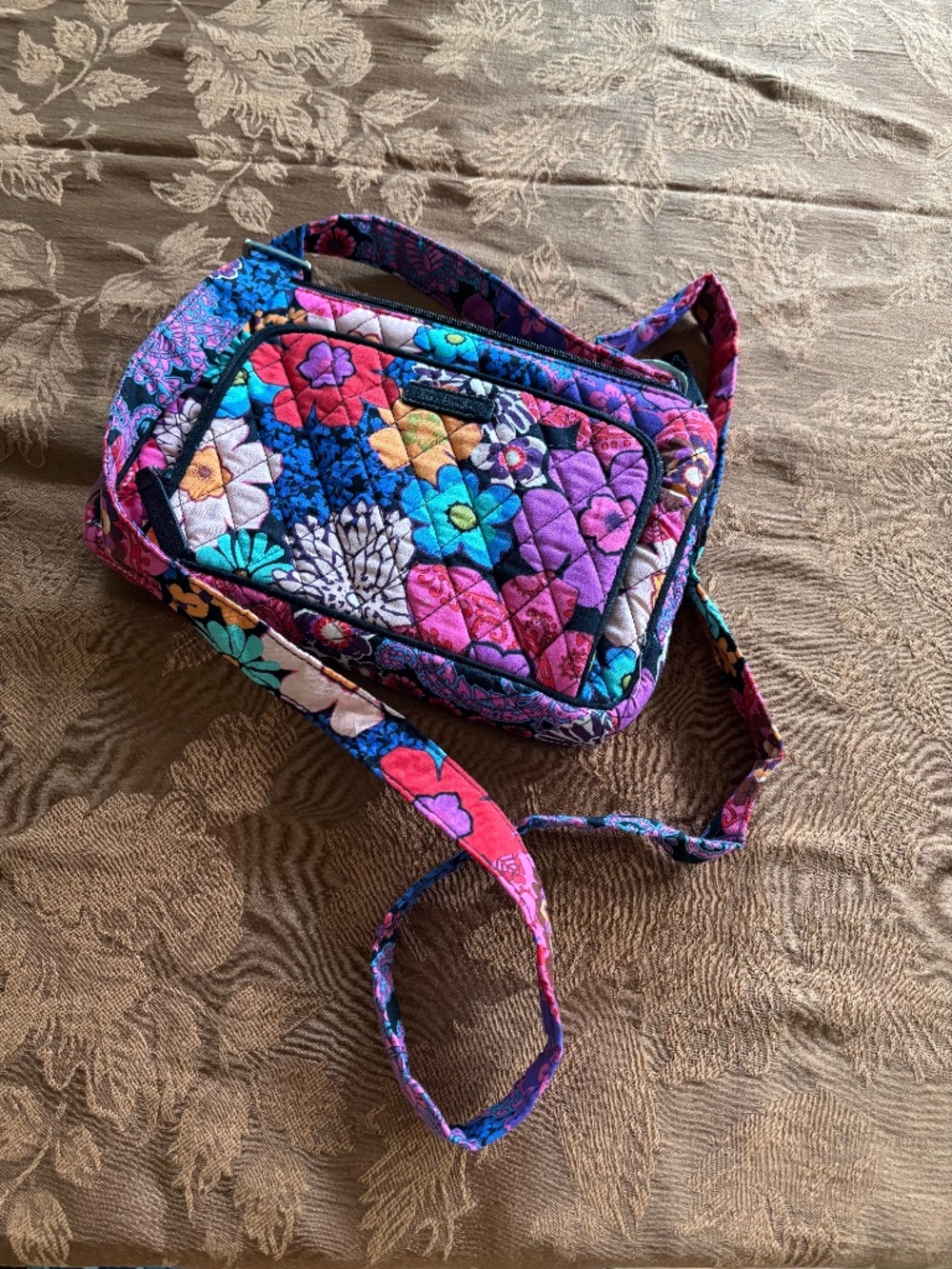 Vera Bradley Floral Crossbody NWOT